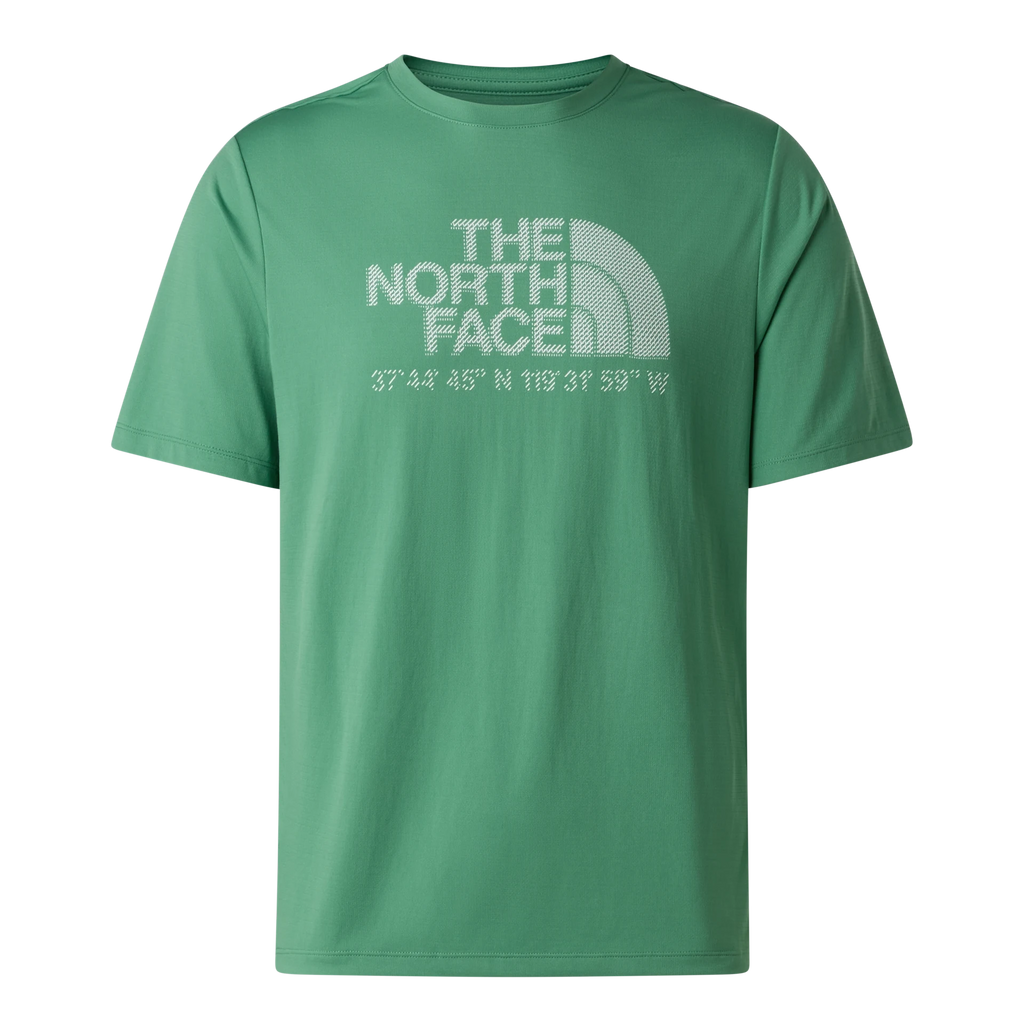 THE NORTH FACE 24/7 Ss Tee Logo Graphic - Dimmed Algae