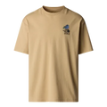 THE NORTH FACE Unisex S/s Mountain Cleanup Oversized Tee - Khaki Stone