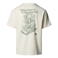 THE NORTH FACE Connect Relaxed Ss Tee Graphic Flower - White Dune