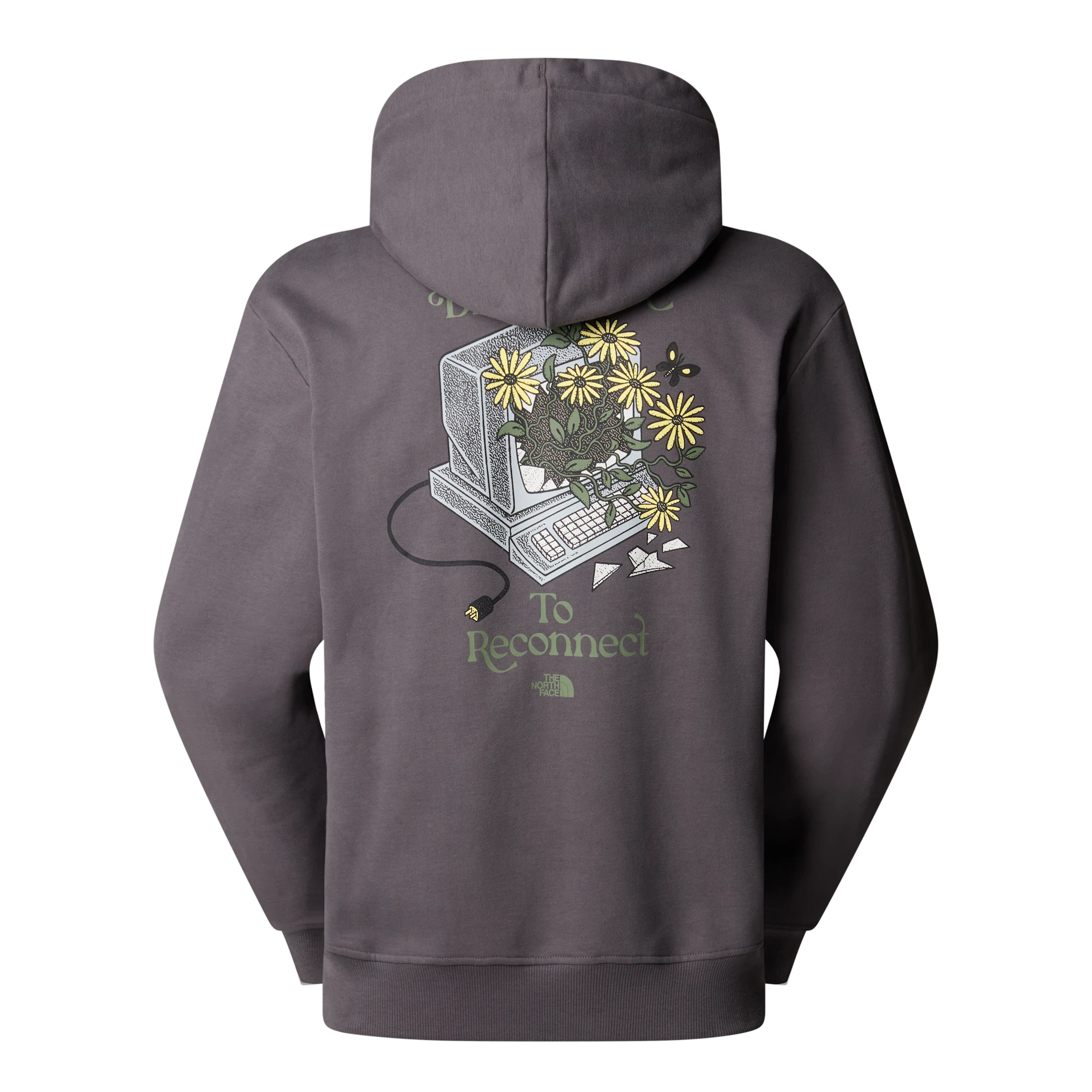 Connect Relaxed Hooded Sweatshirt Graphic