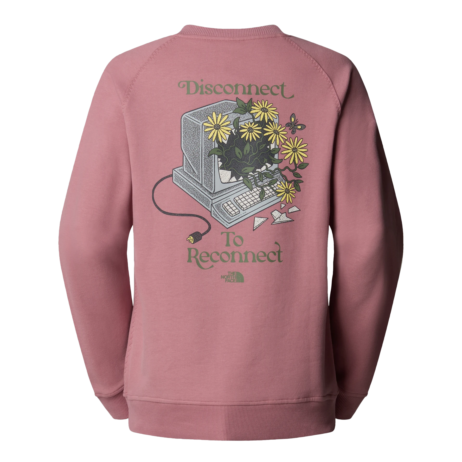 Connect Relaxed Crew Sweatshirt Graphic W