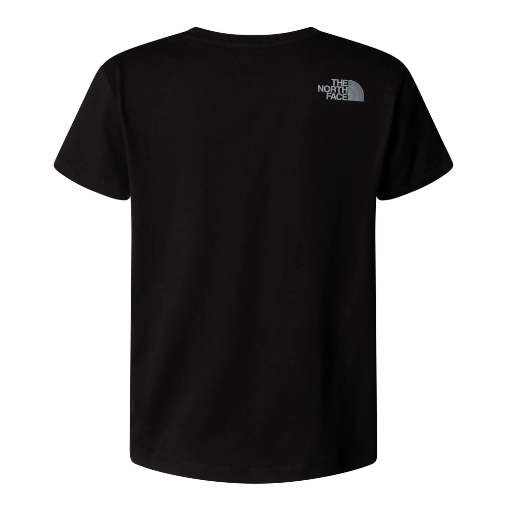 THE NORTH FACE Reflective Logo Relaxed Ss Tee Girl - Pale Blossom