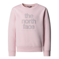 THE NORTH FACE Reflective Logo Crew Girl - Pale Blossom