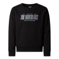 THE NORTH FACE Reflective Logo Relaxed Crew Boy - TNF Black