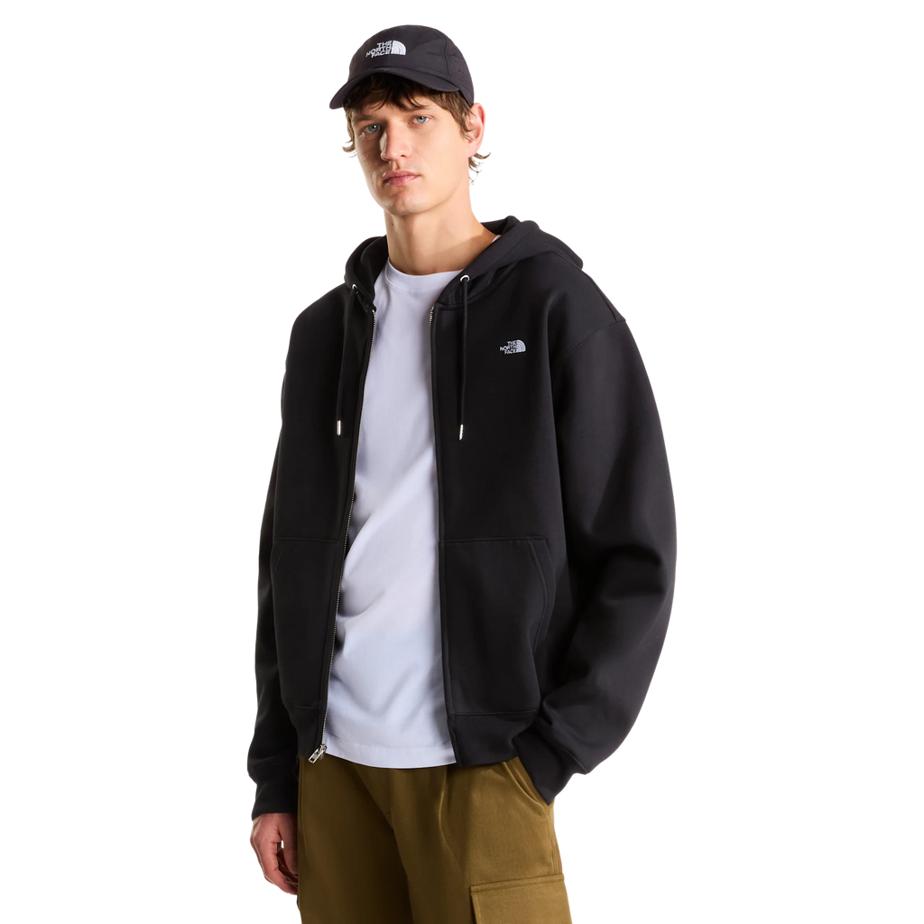 Essential Simple Dome Relaxed Full-Zip Hoodie