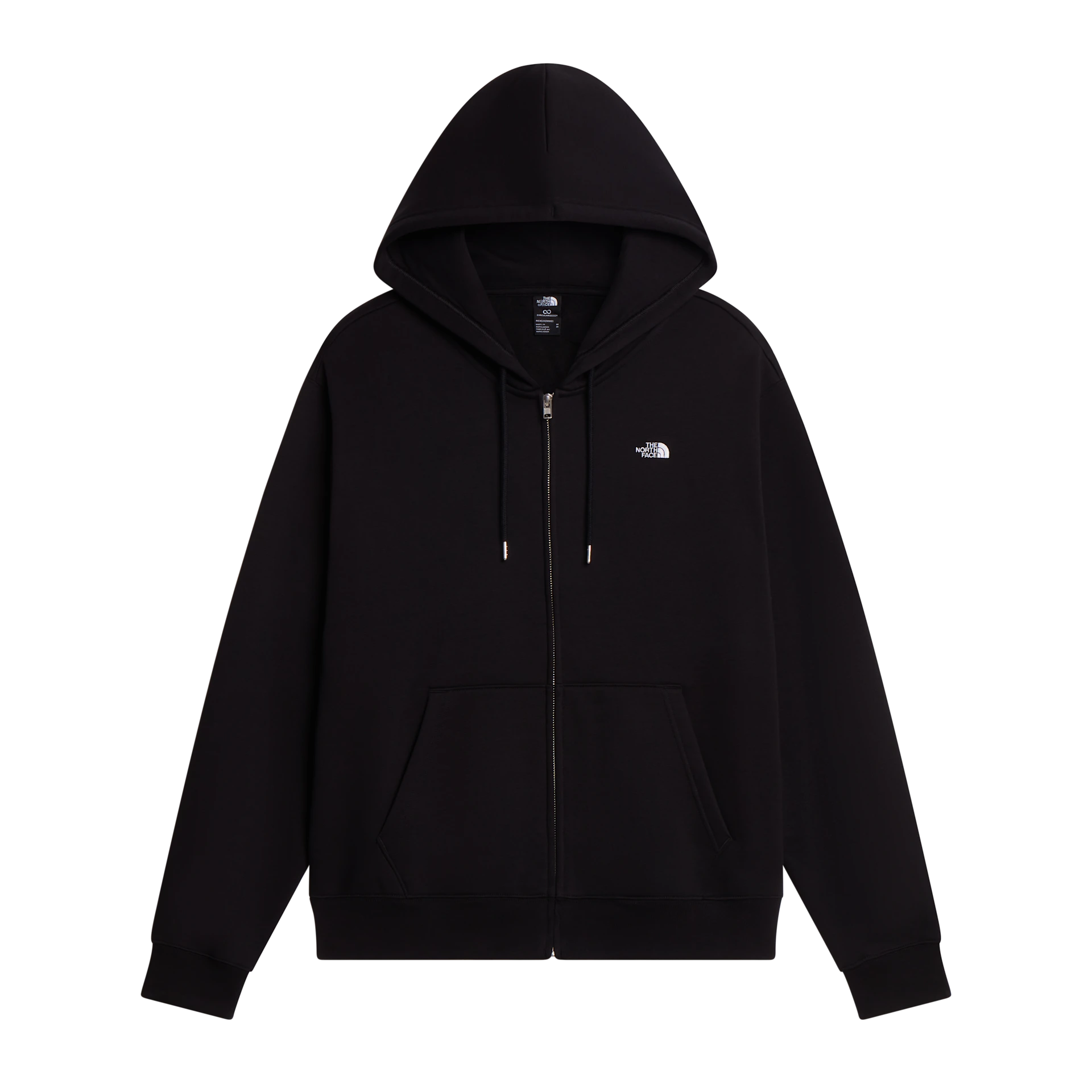 Essential Simple Dome Relaxed Full-Zip Hoodie