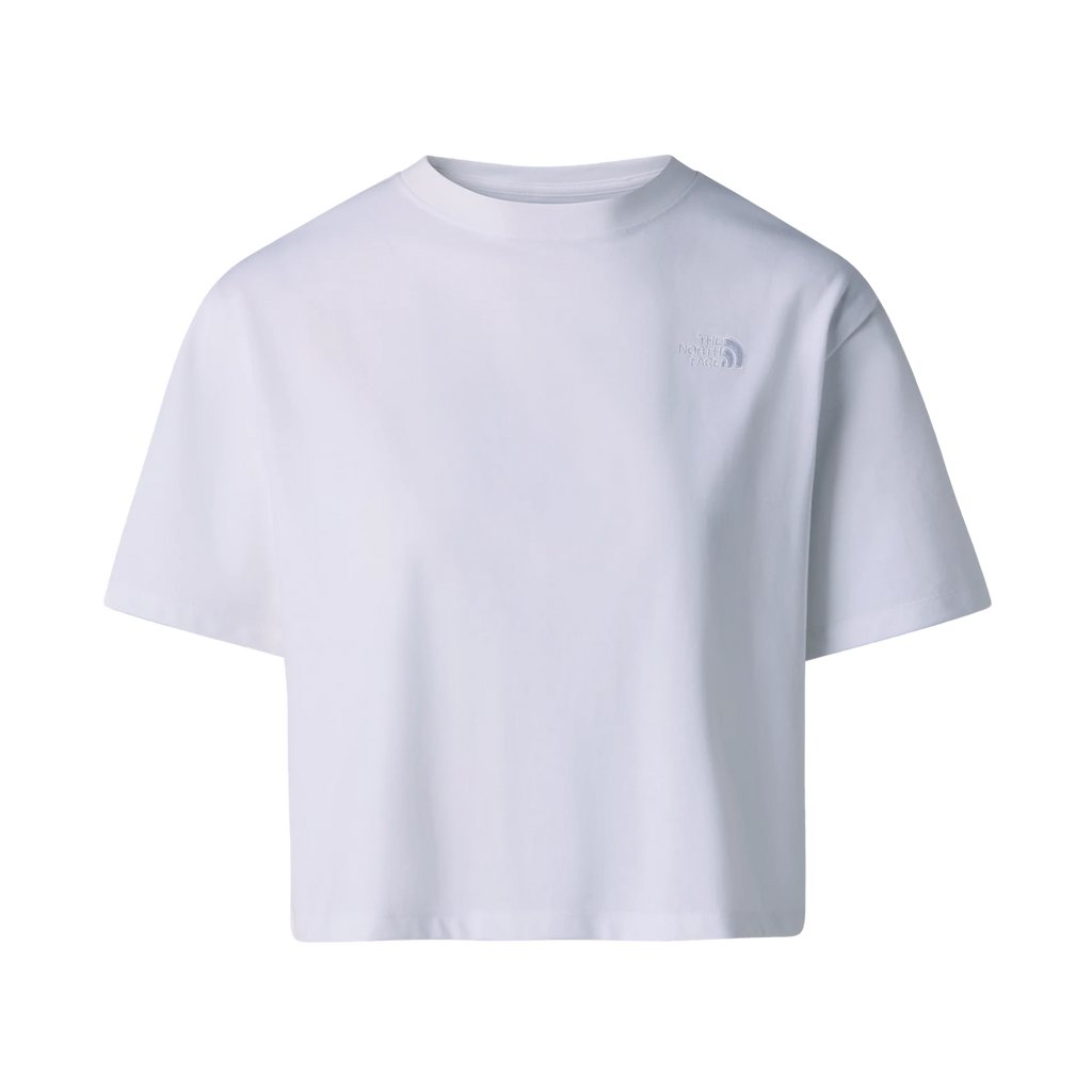 THE NORTH FACE Evolution Simple Dome Crop Relaxed Ss Tee W - TNF White