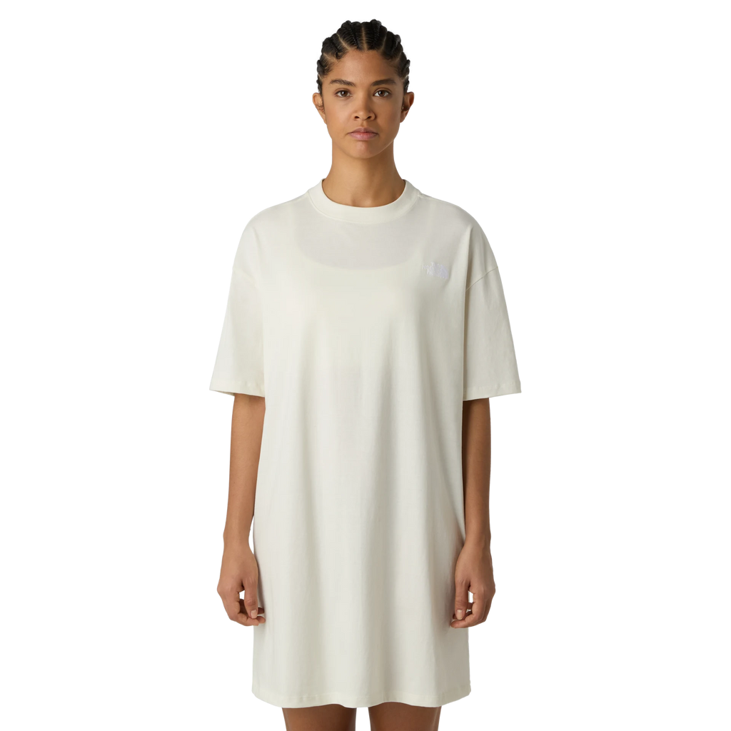 THE NORTH FACE Evolution Simple Dome Relaxed T-shirt Dress - White Dune
