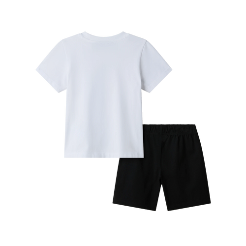 THE NORTH FACE Box Nse Play Regular Short Set Kid - TNF White TNF Black