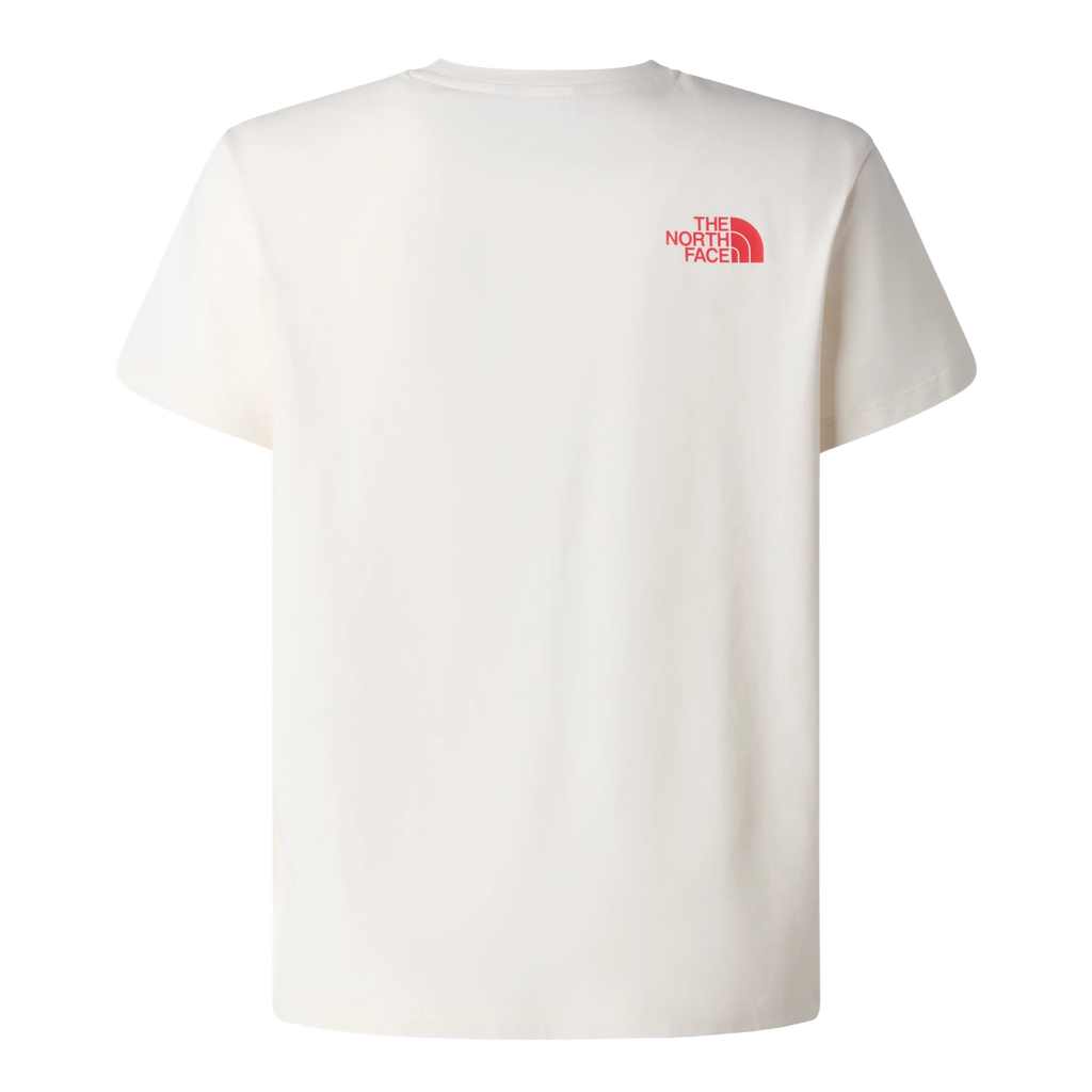 THE NORTH FACE Brand Proud Ss Tee G - White Dune