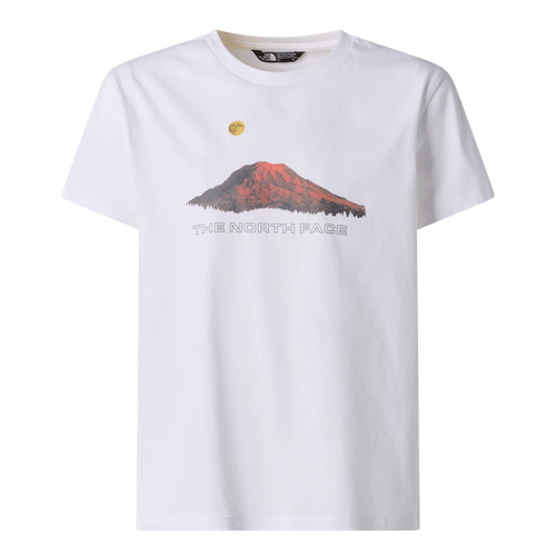 THE NORTH FACE Mountain Night Relaxed Ss Tee Boy - TNF White