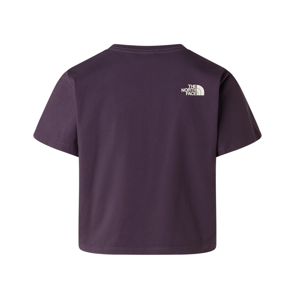THE NORTH FACE Flora Embro Regular Short Sleeve Tee W - Endless Dusk