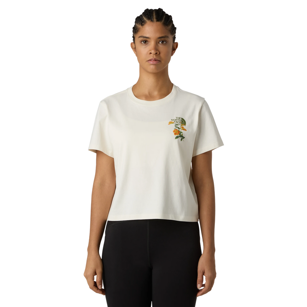 Flora Embro Regular Short Sleeve Tee W