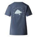 THE NORTH FACE Monte Regular Short Sleeve Tee Graphic W - Granite Grey