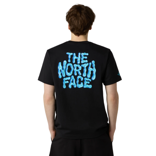 THE NORTH FACE Drip Logo Relaxed Ss Tee - TNF Black