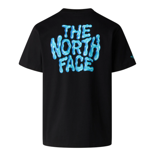 THE NORTH FACE Drip Logo Relaxed Ss Tee - TNF Black