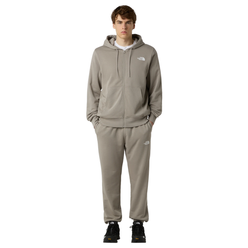 THE NORTH FACE Simple Dome Light Regular Full Zip Hoodie - Stone Slab
