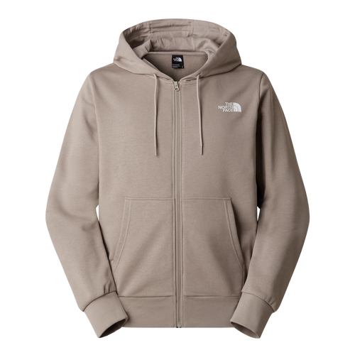 THE NORTH FACE Simple Dome Light Regular Full Zip Hoodie - Stone Slab