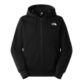 THE NORTH FACE Simple Dome Light Regular Full Zip Hoodie - TNF Black