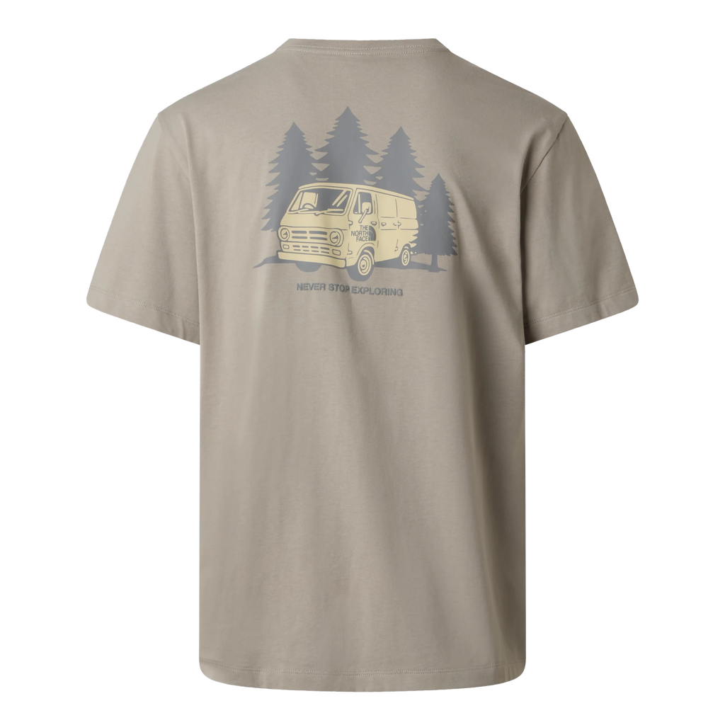 THE NORTH FACE Van Life Relaxed Short Sleeve Tee - Stone Slab