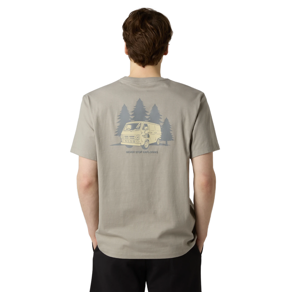 THE NORTH FACE Van Life Relaxed Short Sleeve Tee - Stone Slab
