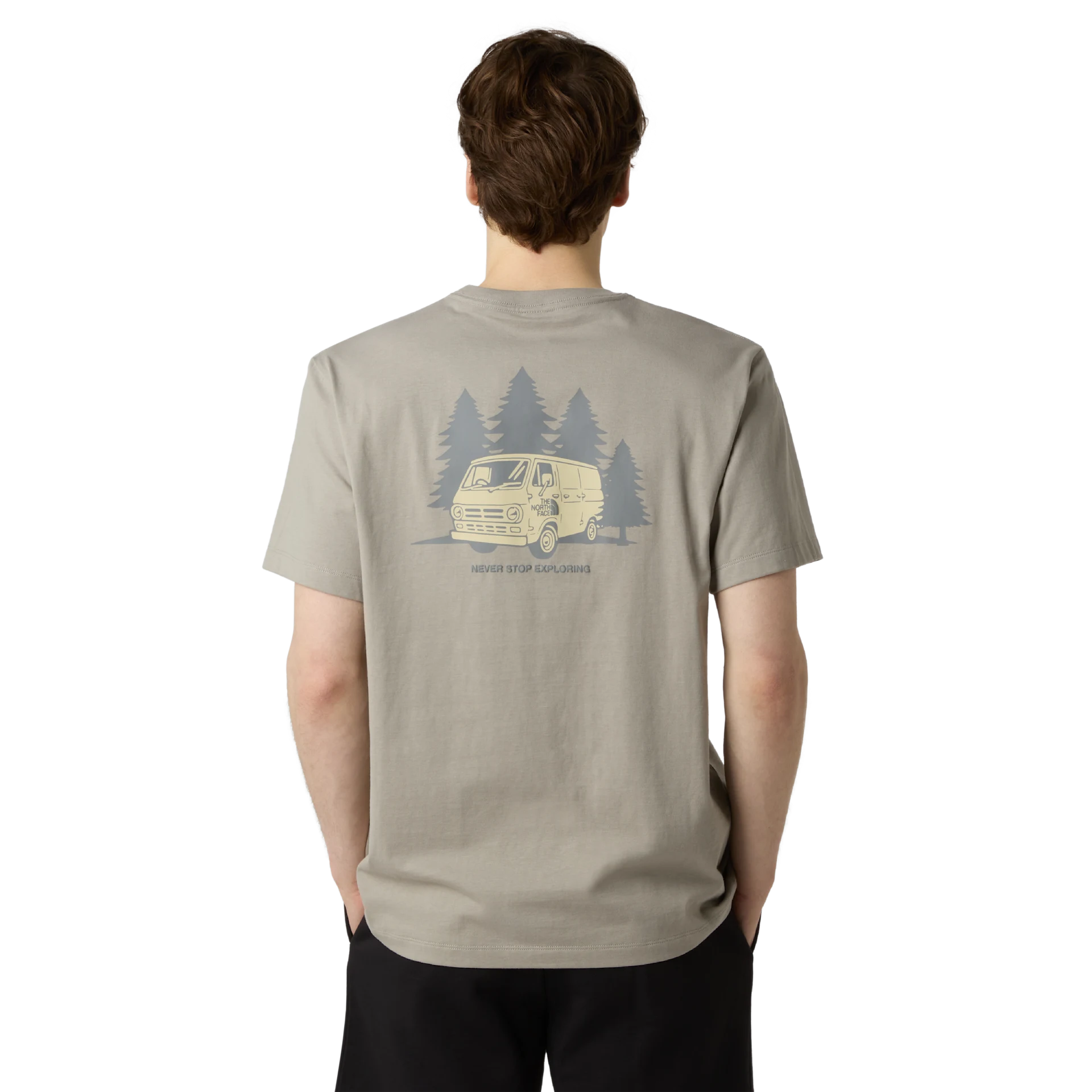 THE NORTH FACE Van Life Relaxed Short Sleeve Tee - Stone Slab