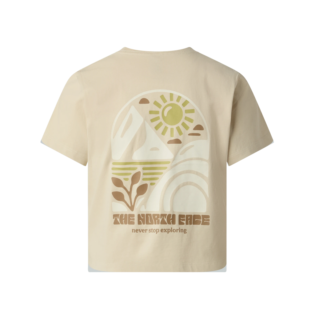 THE NORTH FACE Sun Regular Ss Cutie Tee W - Desert Stone