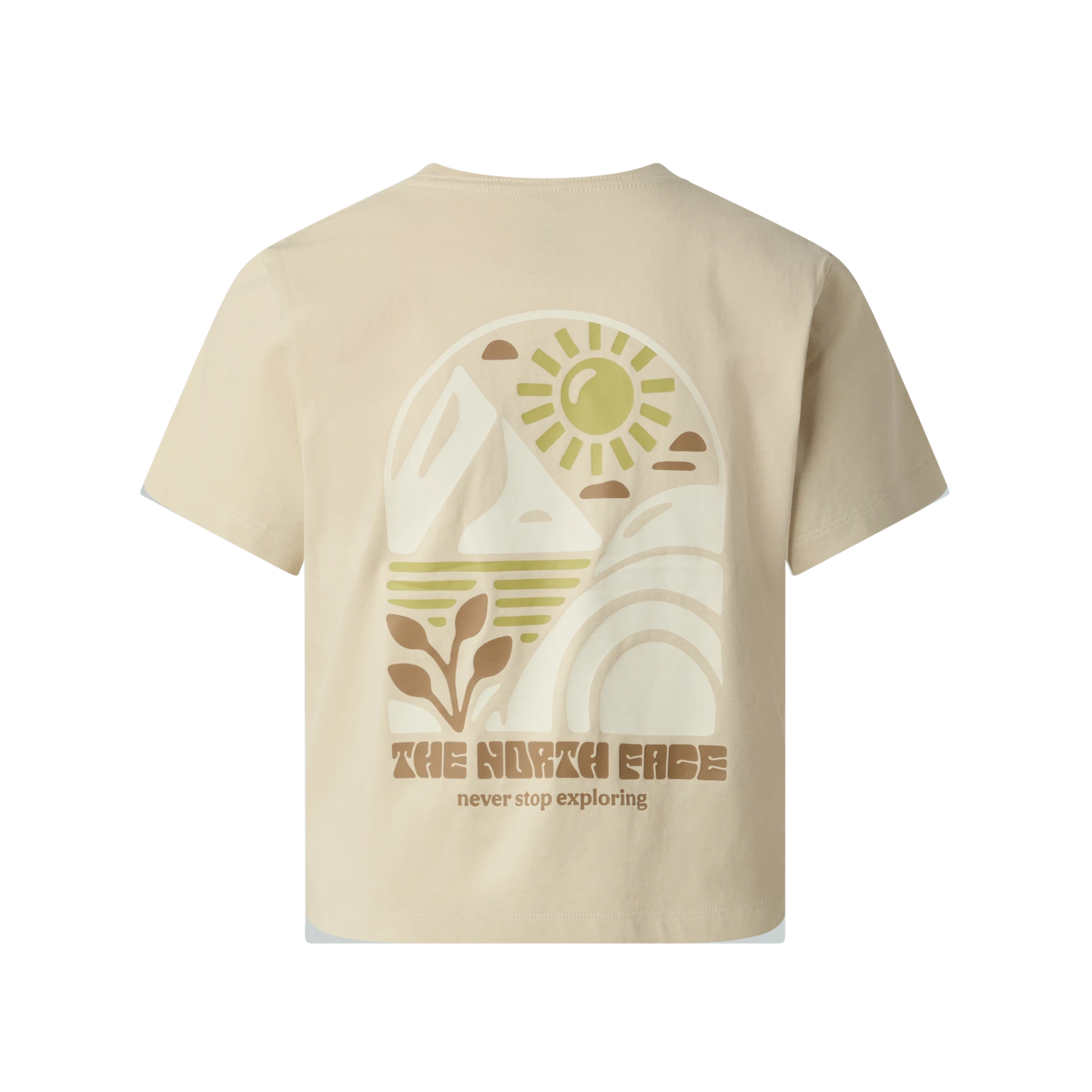 THE NORTH FACE Sun Regular Ss Cutie Tee W - Desert Stone