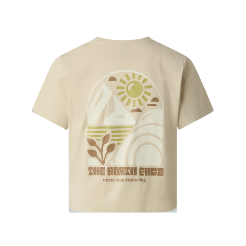 THE NORTH FACE Sun Regular Ss Cutie Tee W - Desert Stone