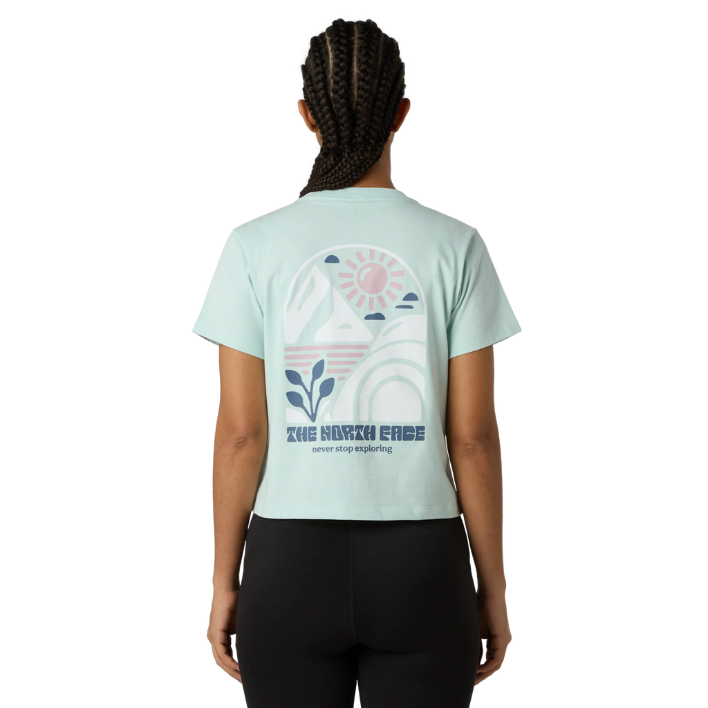 THE NORTH FACE Sun Regular Ss Cutie Tee W - Opal Frost
