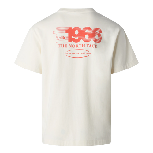 THE NORTH FACE Track Relaxed Ss Tee - White Dune