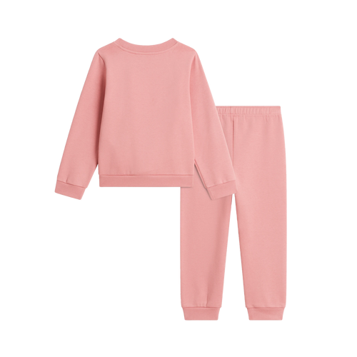 The North Face Kid Evolution Crew Set bambina e bambino – colore Primrose – vista 2
