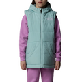 The North Face Circular Hooded Vest bambina e bambino – colore Muted Pine – vista 5