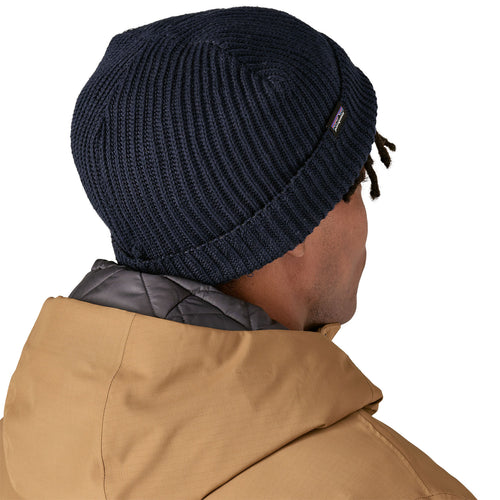 Patagonia Fishermans Rolled Beanie donna e uomo – colore Navy Blue – vista 2