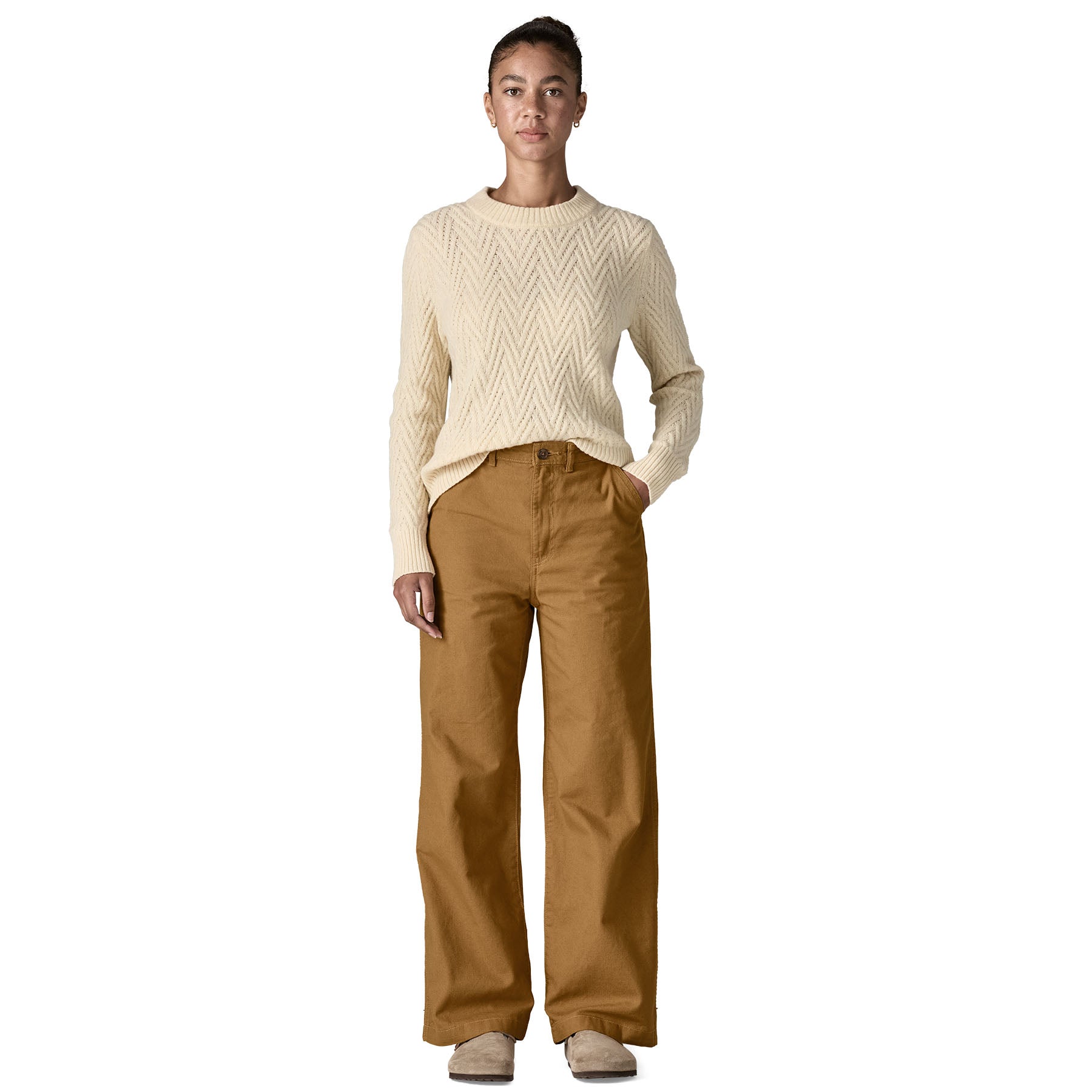 Point Reyes Canvas Wide Leg Pants W
