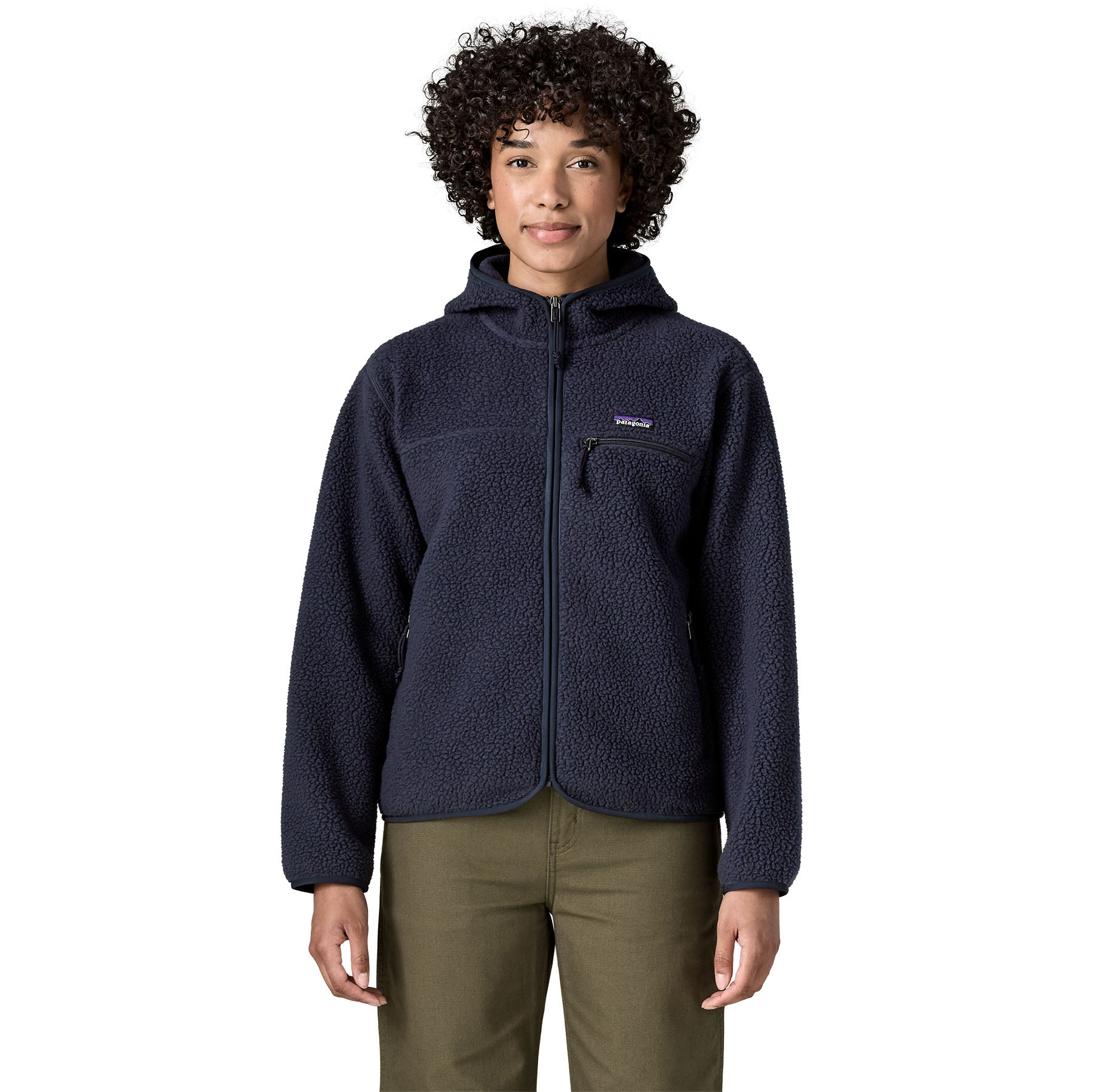 Retro Pile Hoody W