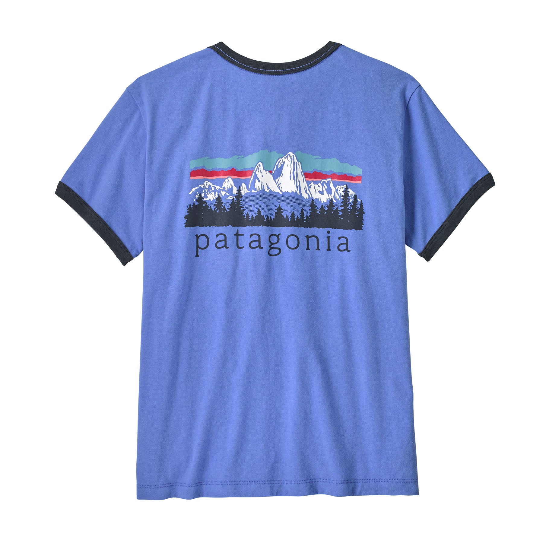 Fitz Roy Foothills Ringer Tee W