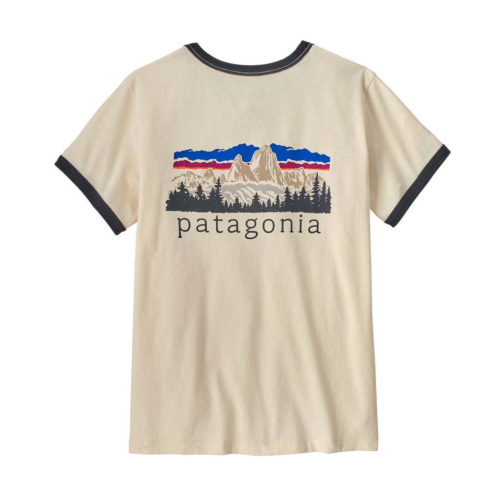 Fitz Roy Foothills Ringer Tee W