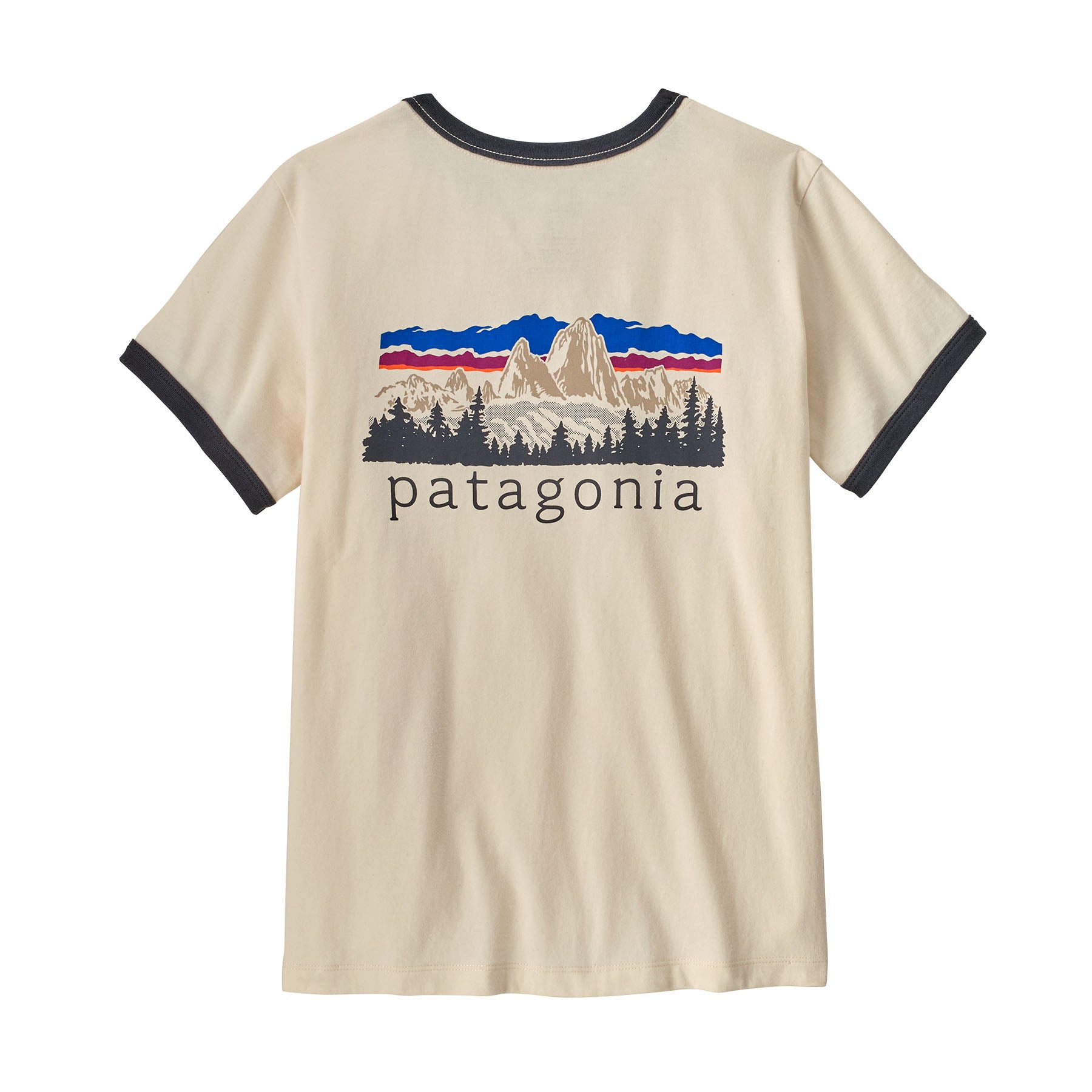 Fitz Roy Foothills Ringer Tee W