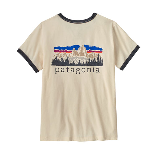 Fitz Roy Foothills Ringer Tee W
