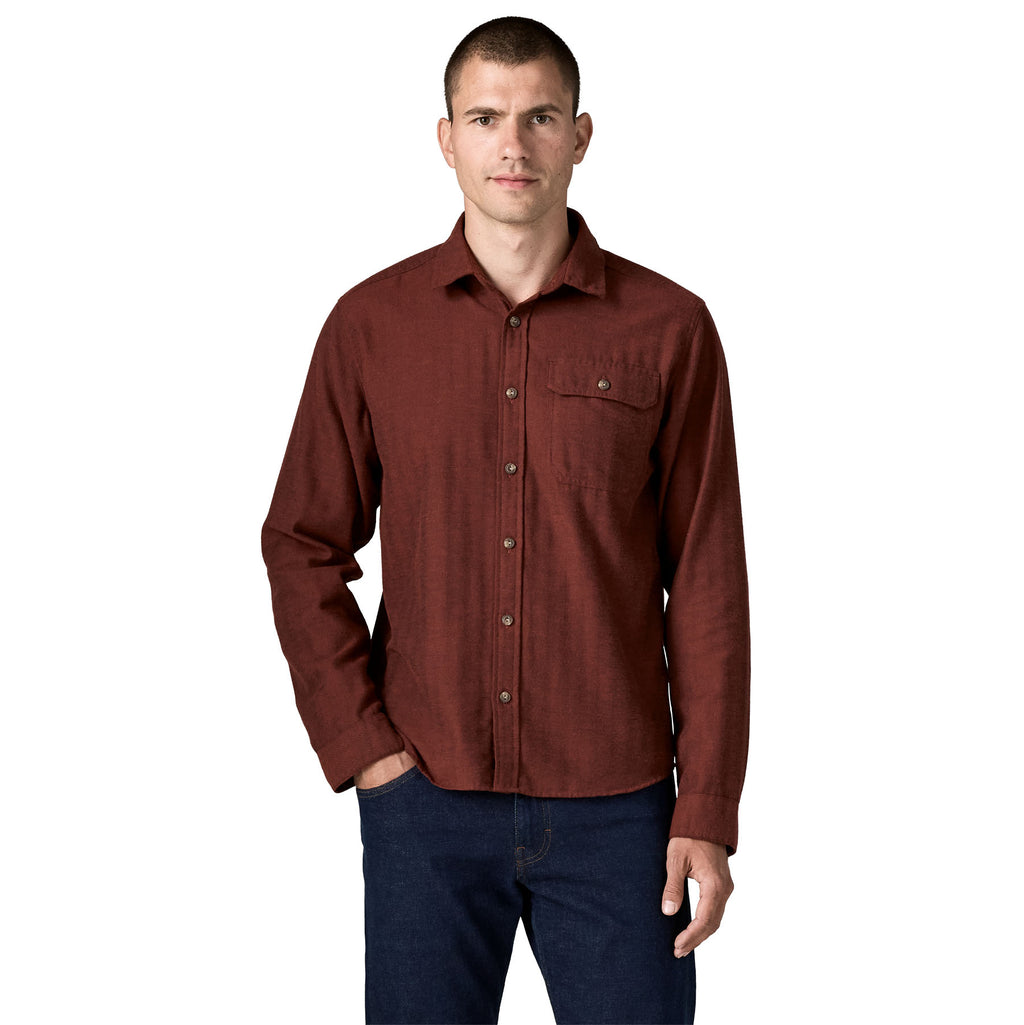 Long-Sleeved Lightweight Fjord Flannel Shirt