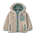 Patagonia Baby Retro-X Hoody bambina e bambino – colore Natural W/Cover Green