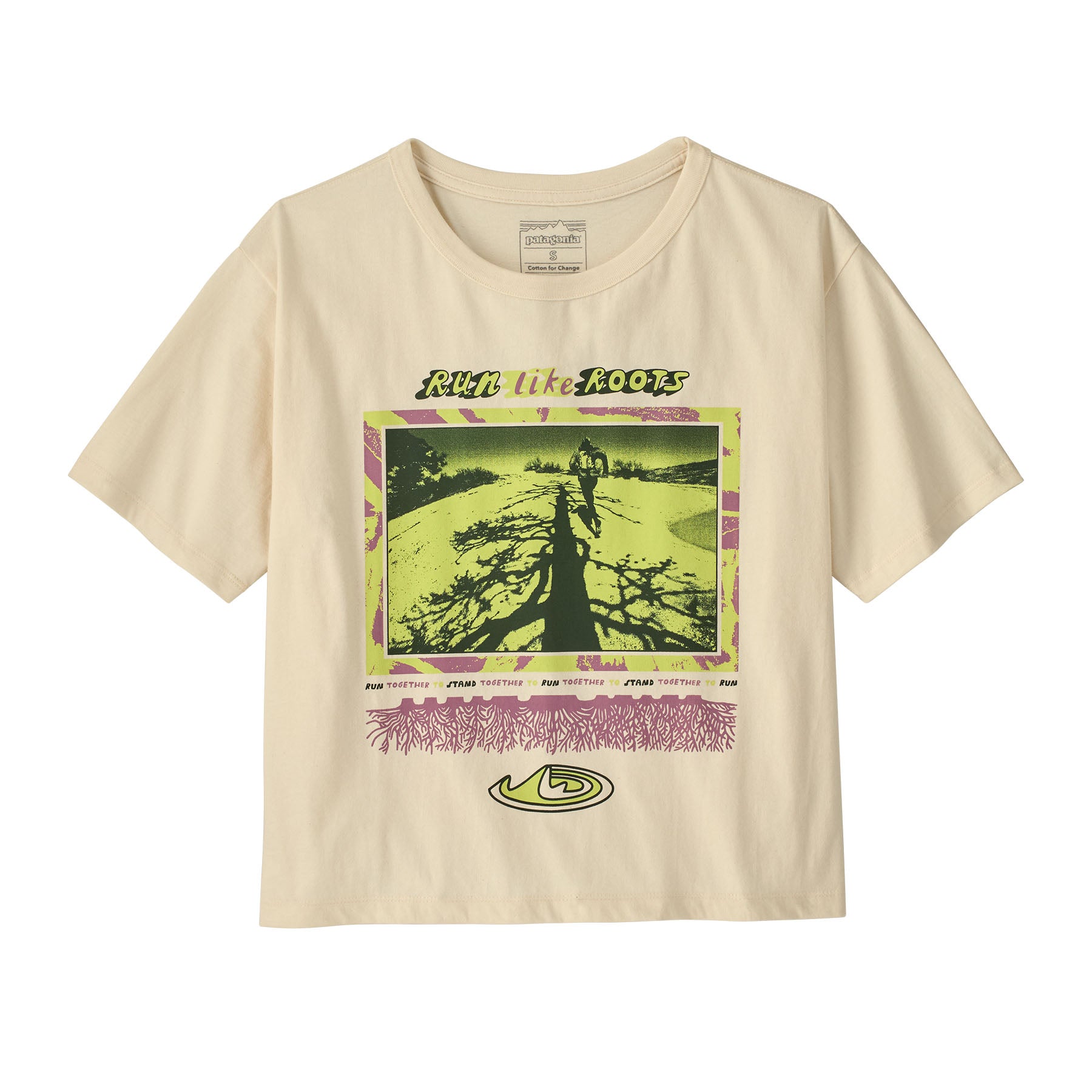 Run Like Roots Easy Cut T-shirt W