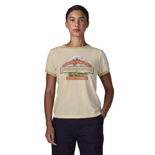 Great Waves Ringer Tee W