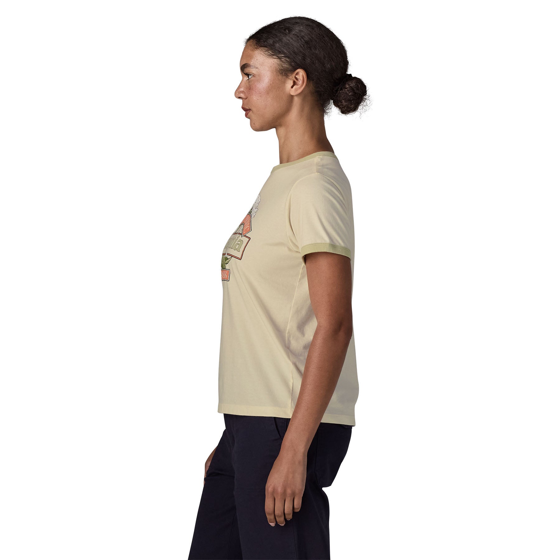 Great Waves Ringer Tee W