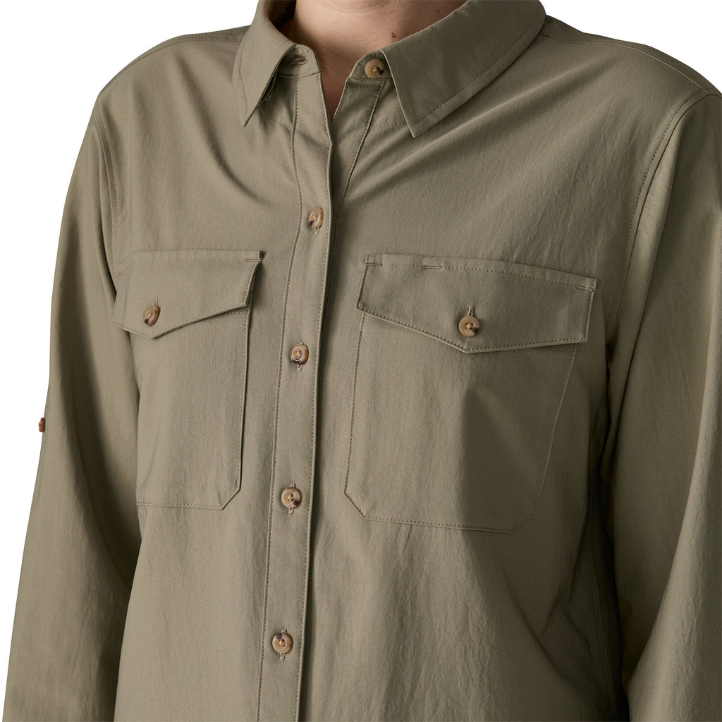 L/S Self Guided Sun Shirt W