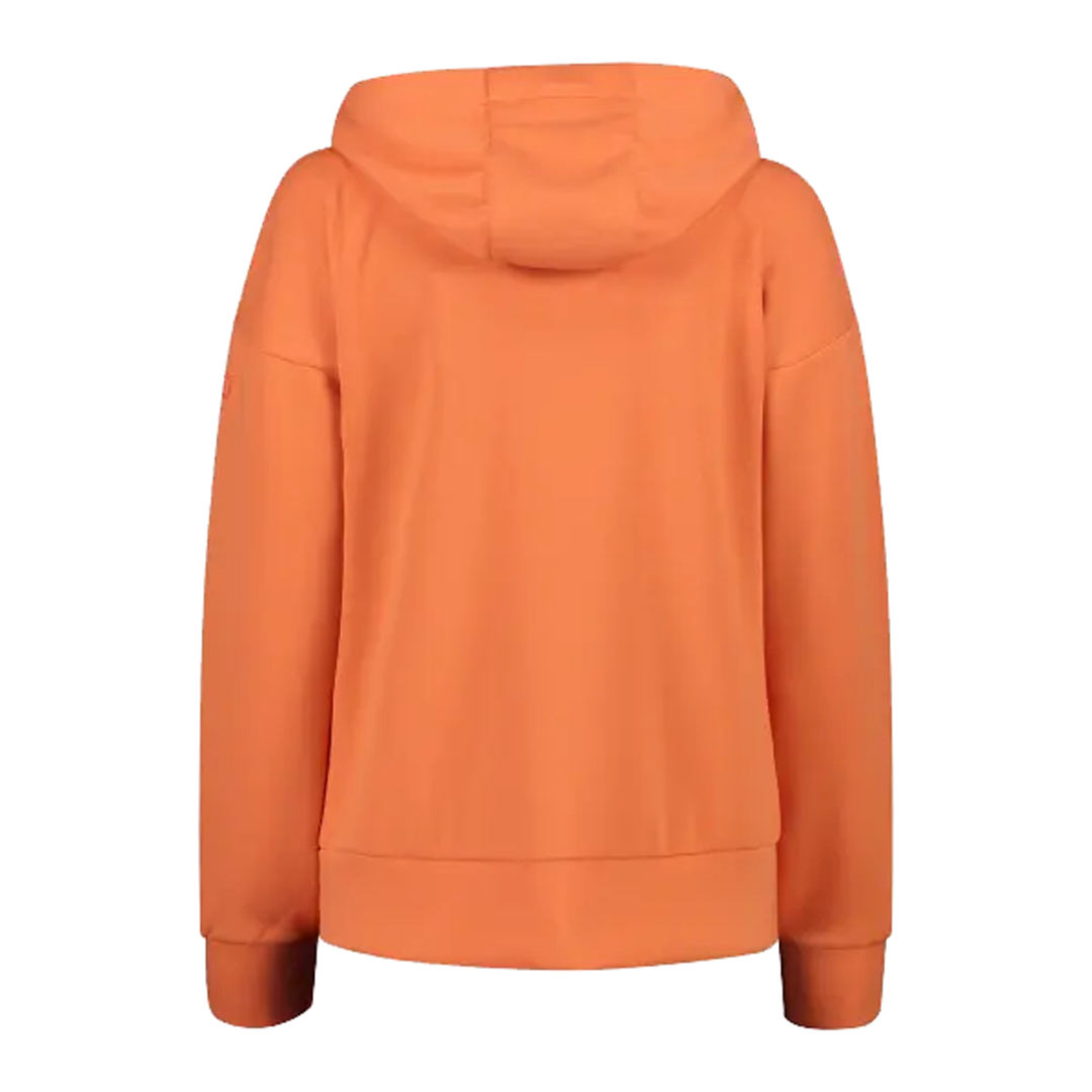 Felpa Con Zip e Cappuccio W