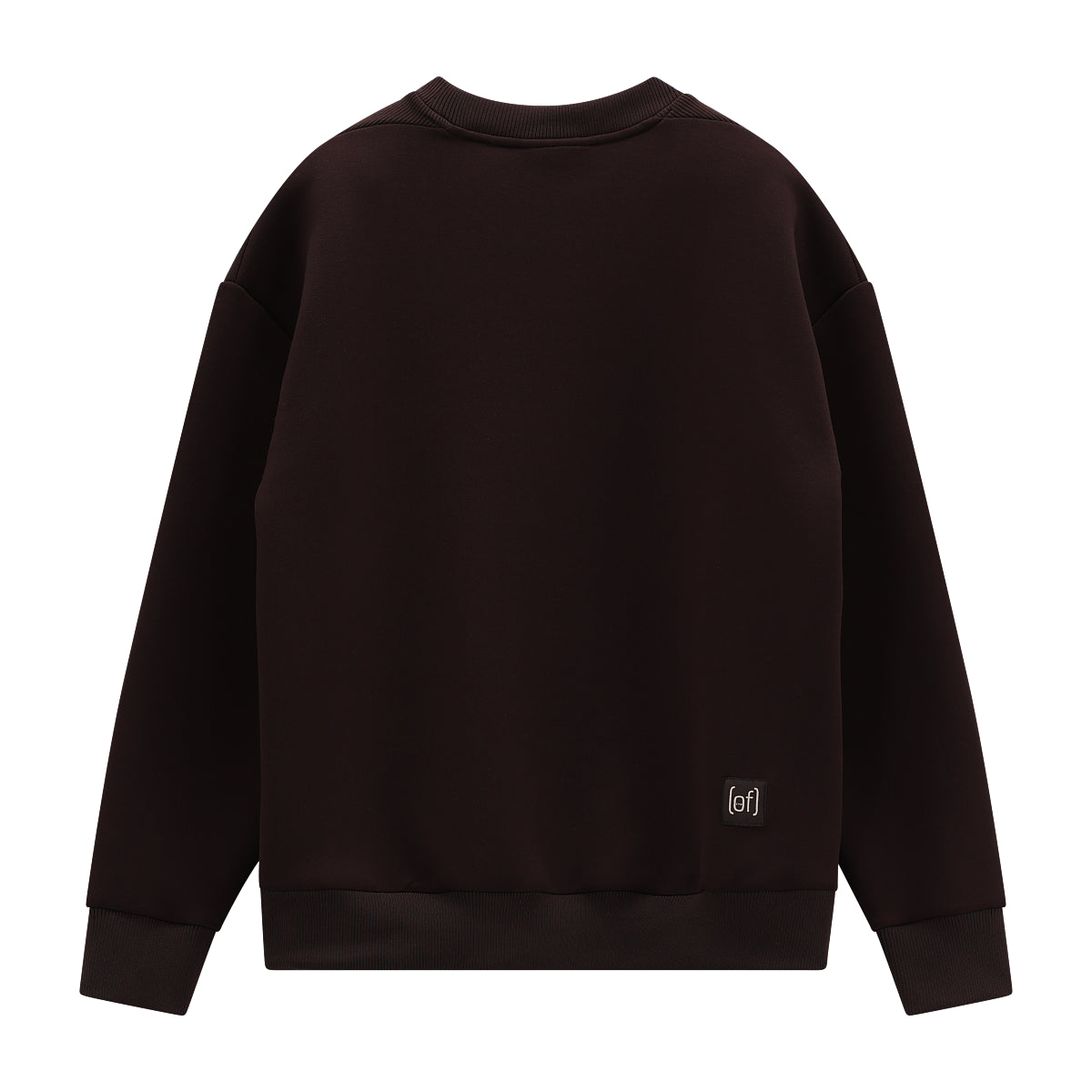 Felpa Girocollo Con Maxi Logo